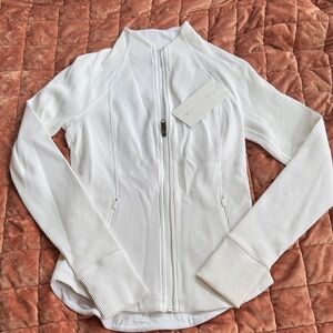 Athlete Salutation Ribbed Jacket Jacket
